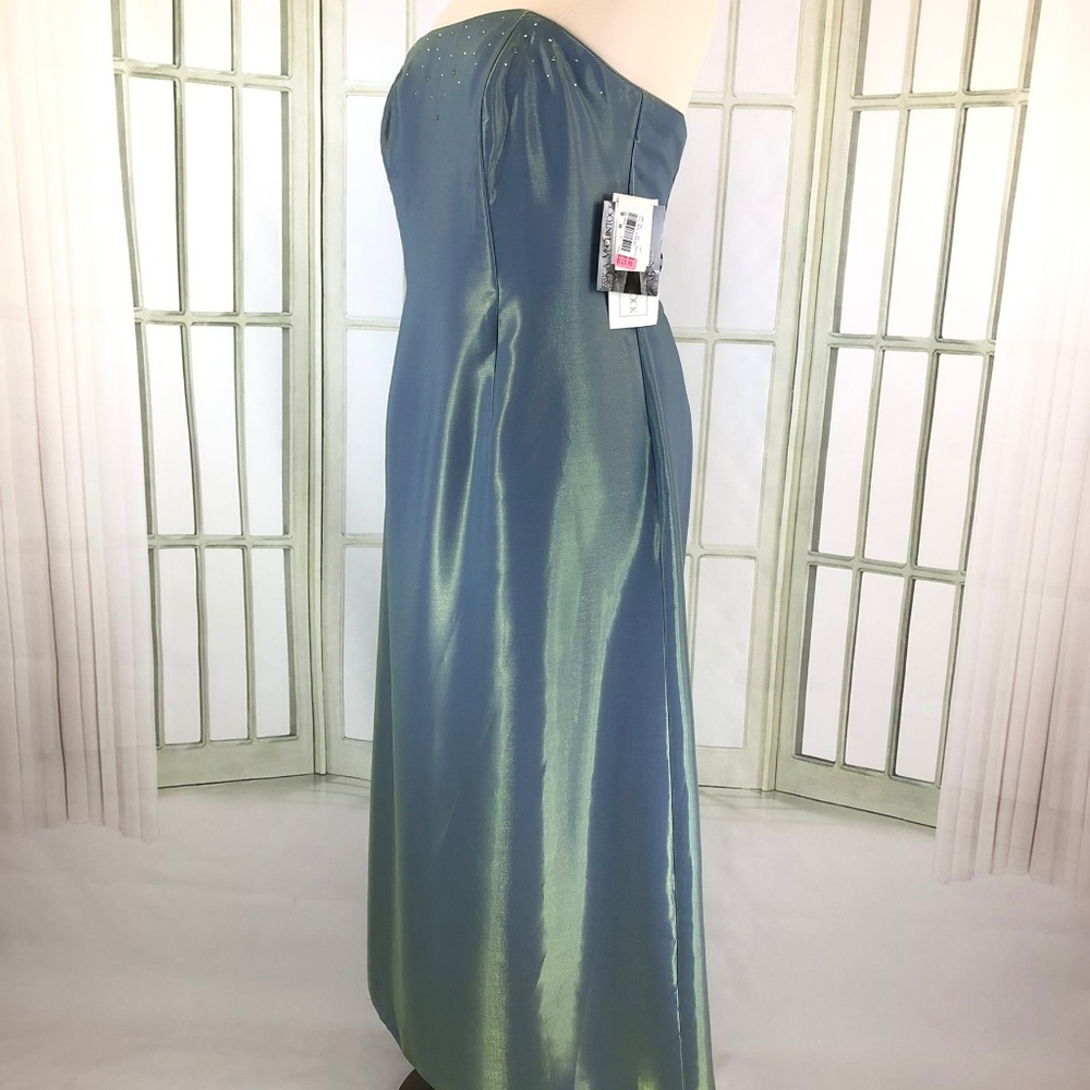 Scott McClintock Strapless Fit Flare Evening Dress - Picture 8 of 8